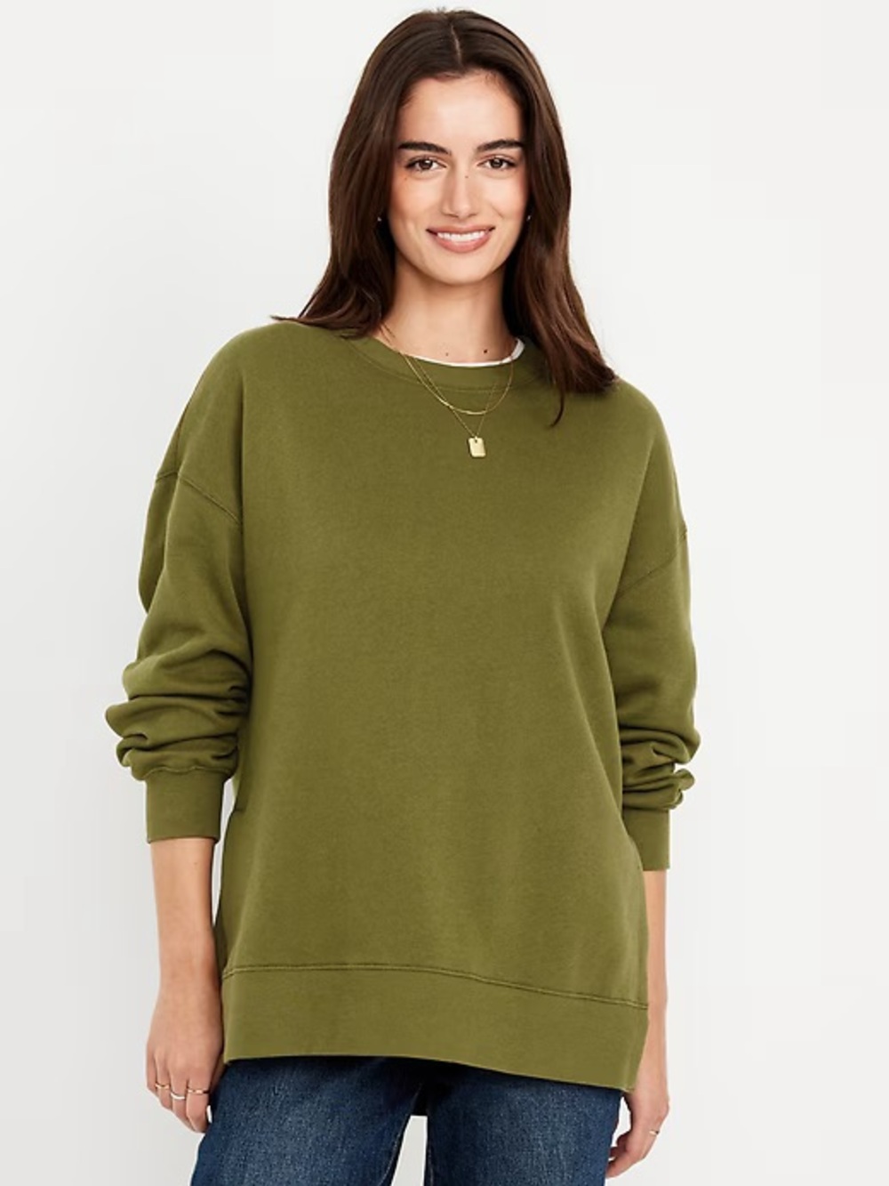 Old Navy So Comfy Relaxed Tunic Sweatshirt